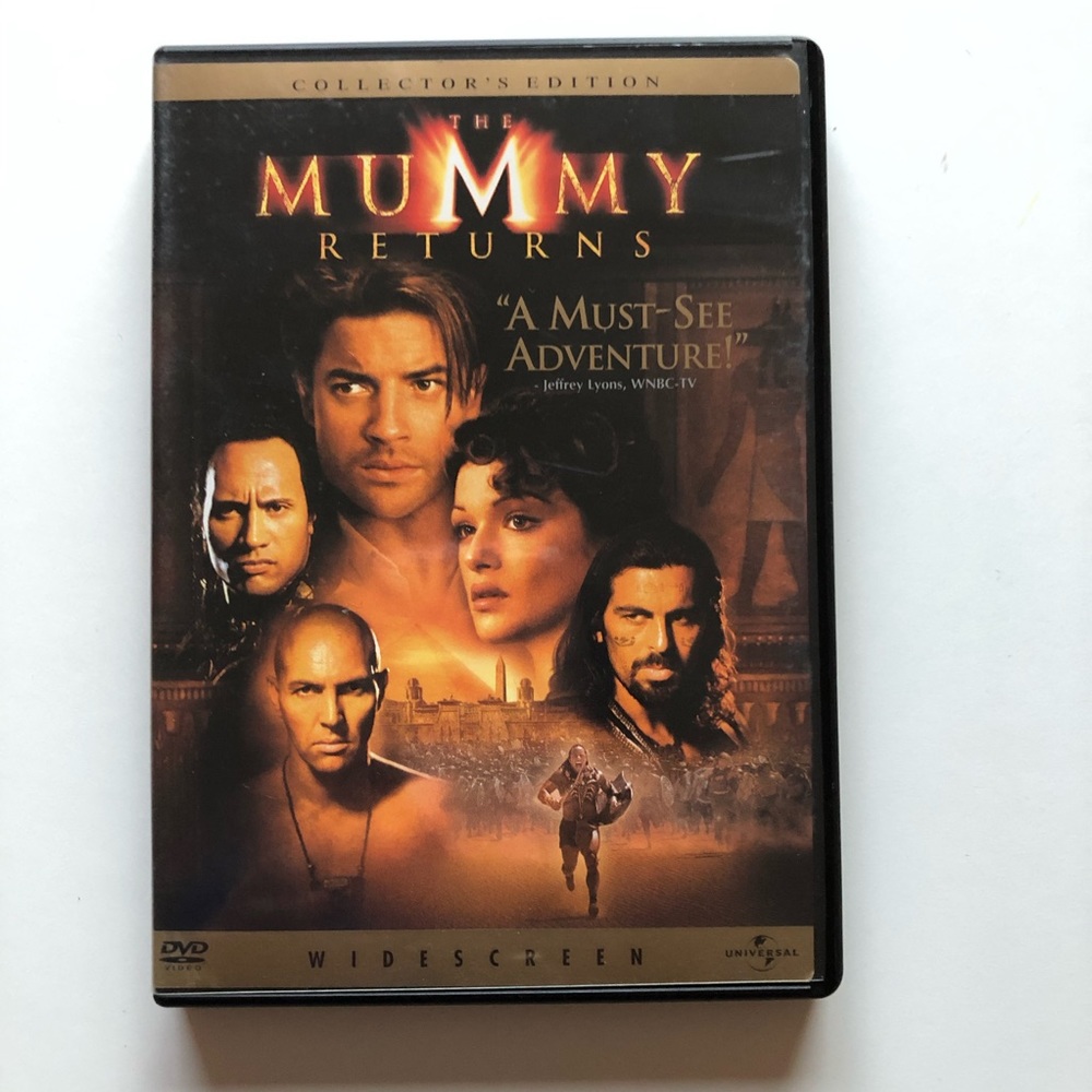 Universal.  Mummy Returns dvd movie
